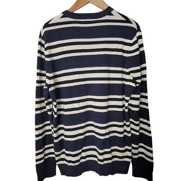 Michael Kors- Striped Men's Sweater- size Large - Picture 5 of 10